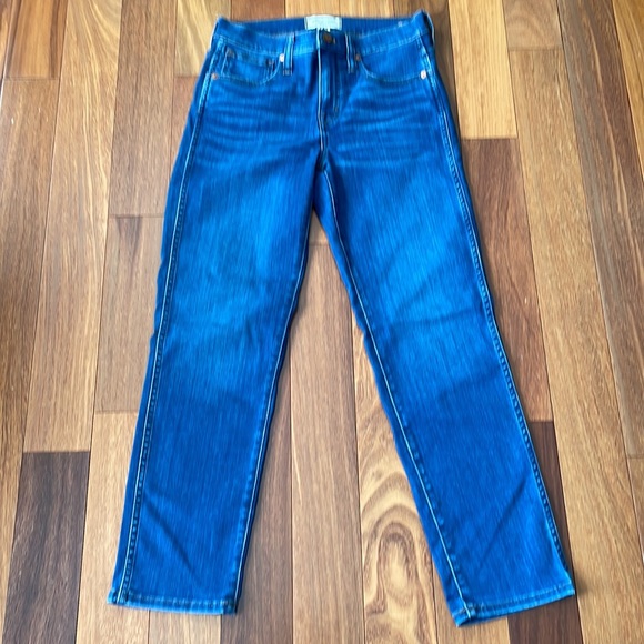 Madewell mid-rise stovepipe jeans leman wash - Picture 4 of 7